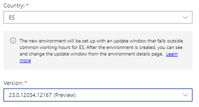 About Business Central preview&nbsp;environments